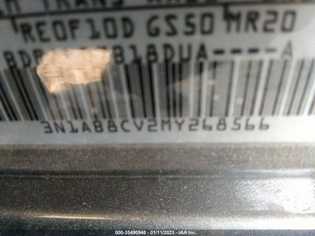 3N1AB8CV2MY268566 Nissan SENTRA SV