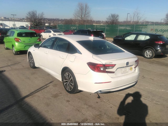 2021 HONDA ACCORD HYBRID VIN: 1HGCV3F17MA016245