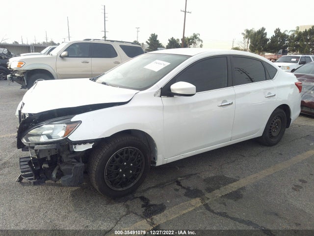 2017 NISSAN SENTRA SV VIN: 3N1AB7AP0HL638592
