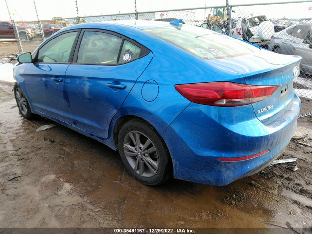 2018 HYUNDAI ELANTRA SEL VIN: 5NPD84LF3JH258129