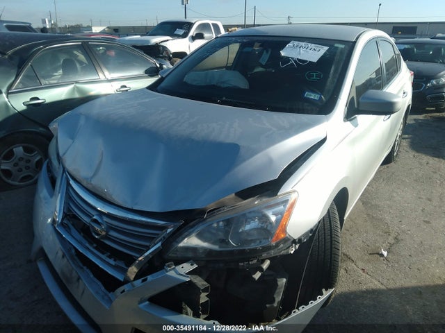 2013 NISSAN SENTRA S VIN: 3N1AB7APXDL614066