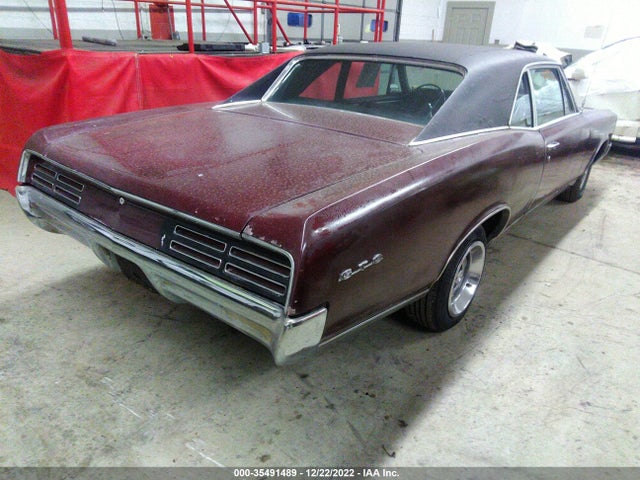 1967 PONTIAC GTO VIN: 242077P287059
