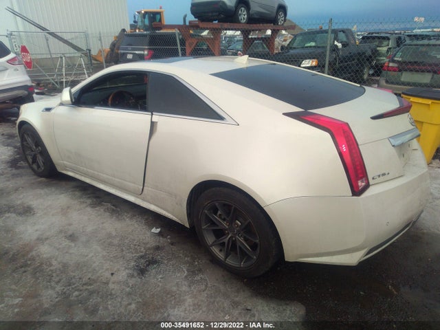 2012 CADILLAC CTS COUPE PREMIUM VIN: 1G6DS1E31C0124936