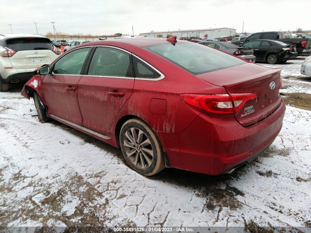 2016 HYUNDAI SONATA 2.4L SPORT VIN: 5NPE34AF7GH263669