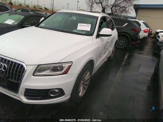 2014 AUDI Q5 PREMIUM VIN: WA1CFAFP4EA041667