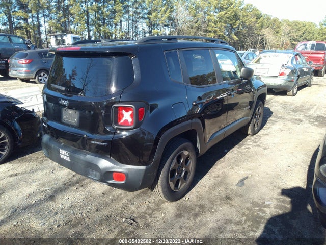 2017 JEEP RENEGADE SPORT VIN: ZACCJBAB2HPF21345