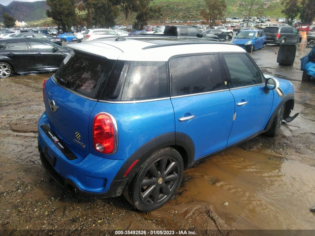 2012 MINI COOPER COUNTRYMAN S VIN: WMWZC3C56CWL84291