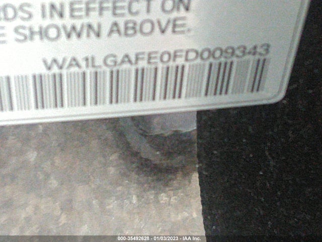 WA1LGAFE0FD009343 Audi Q7 3.0t Premium Plus