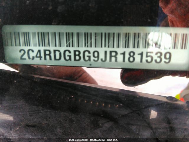 2C4RDGBG9JR181539 Dodge Grand Caravan Se
