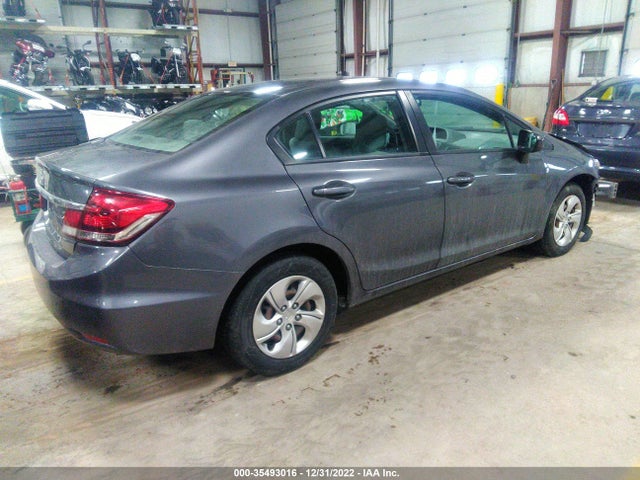 Honda Civic Sedan Lx 2014 2HGFB2E56EH553566 Image 4