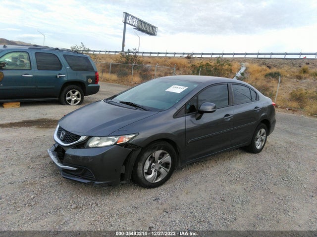 2013 HONDA CIVIC SDN LX VIN: 19XFB2F5XDE280784