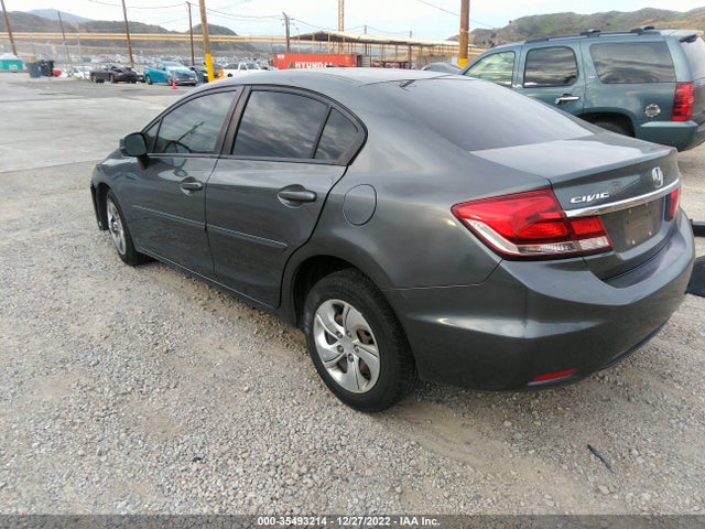 2013 HONDA CIVIC SDN LX VIN: 19XFB2F5XDE280784