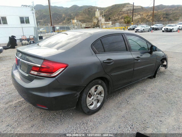 2013 HONDA CIVIC SDN LX VIN: 19XFB2F5XDE280784