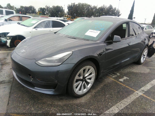 Tesla Model 3 Long Range 2022 5YJ3E1EB3NF122827 Image 2
