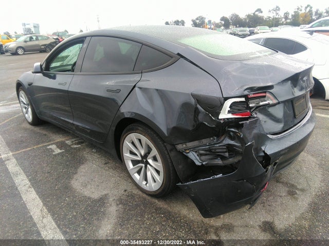 Tesla Model 3 Long Range 2022 5YJ3E1EB3NF122827 Image 3