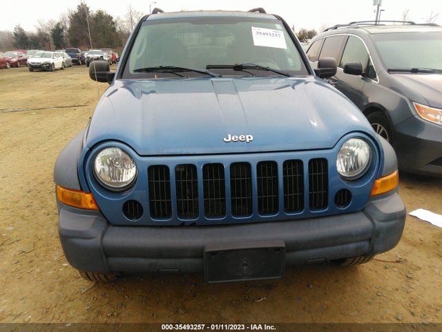 2006 JEEP LIBERTY SPORT VIN: 1J4GL48K86W181612