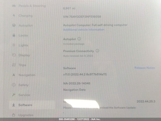 Tesla Model Y Performance 2022 7SAYGDEF3NF516058 Image 7