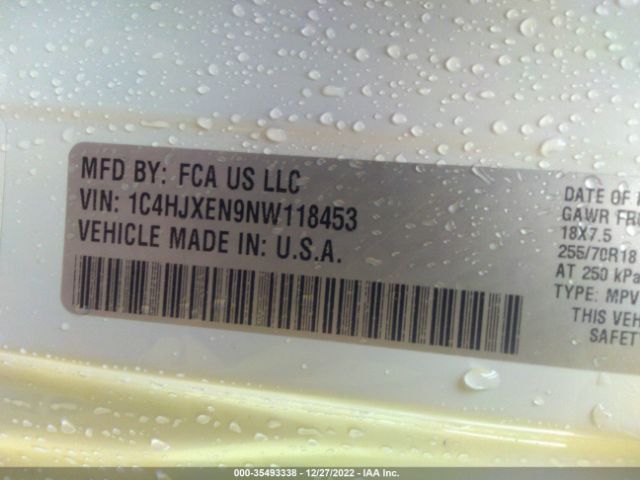 1C4HJXEN9NW118453 Jeep Wrangler Unlimited Sahara