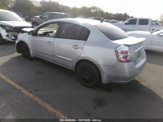 2012 NISSAN SENTRA 2.0 S VIN: 3N1AB6AP9CL698468