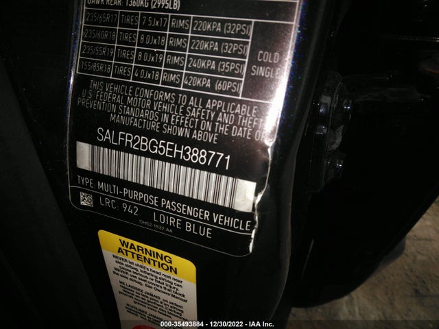 Land Rover LR2 2014 SALFR2BG5EH388771 Image 10