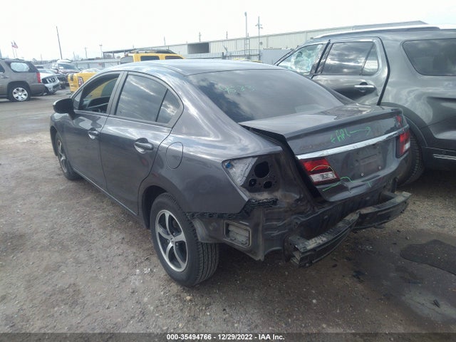 2015 HONDA CIVIC SEDAN SE VIN: 2HGFB2F75FH563927