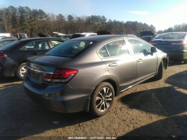 2013 HONDA CIVIC SDN EX VIN: 19XFB2F87DE087566