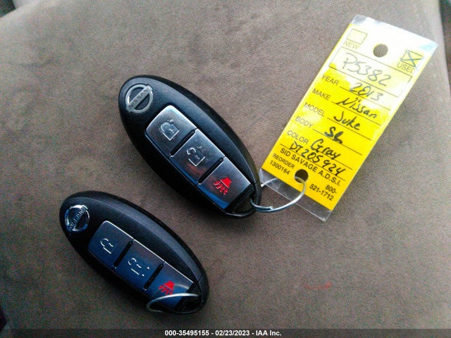 2013 NISSAN JUKE SL VIN: JN8AF5MV1DT205924