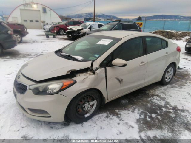 KNAFK4A69F5287068 KIA FORTE LX
