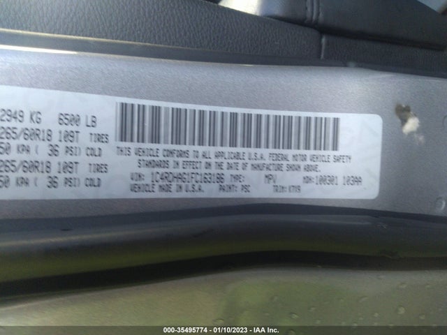 Dodge Durango Sxt 2015 1C4RDHAG1FC163186 Image 9