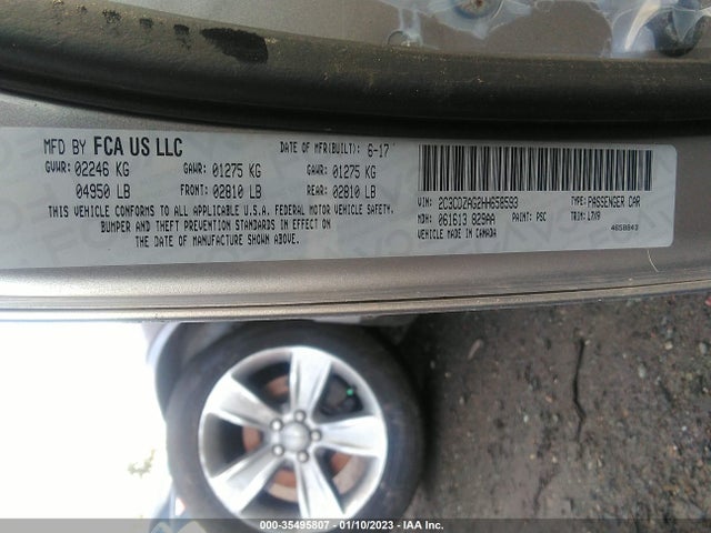 Dodge Challenger Sxt 2017 2C3CDZAG2HH658593 Image 9