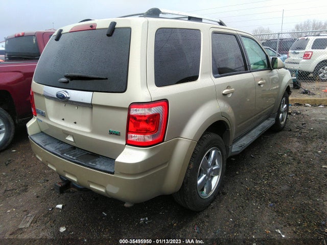 2011 FORD ESCAPE LIMITED VIN: 1FMCU9EG9BKC61657