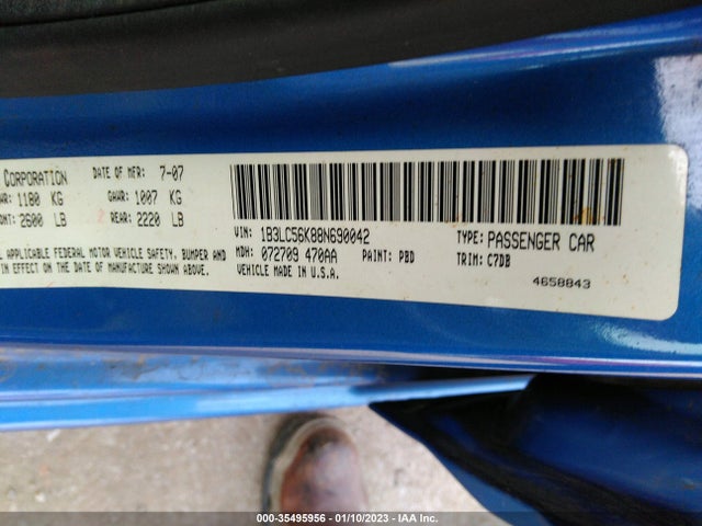 Dodge Avenger Sxt 2008 1B3LC56K88N690042 Image 10