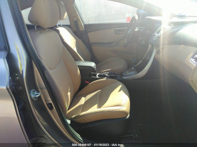 2013 HYUNDAI ELANTRA GLS PZEV VIN: 5NPDH4AE5DH297772