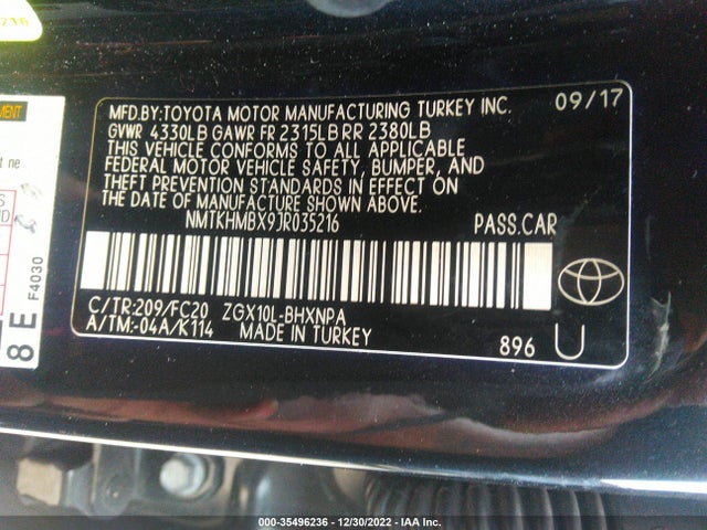 2018 Toyota CH-R, VIN: NMTKHMBX9JR035216
