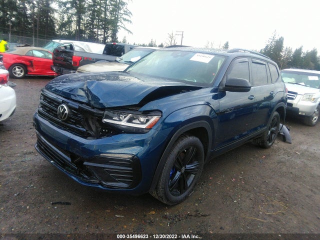 1V2SR2CA4NC550840 Volkswagen Atlas 3.6l V6 Sel R-line Black