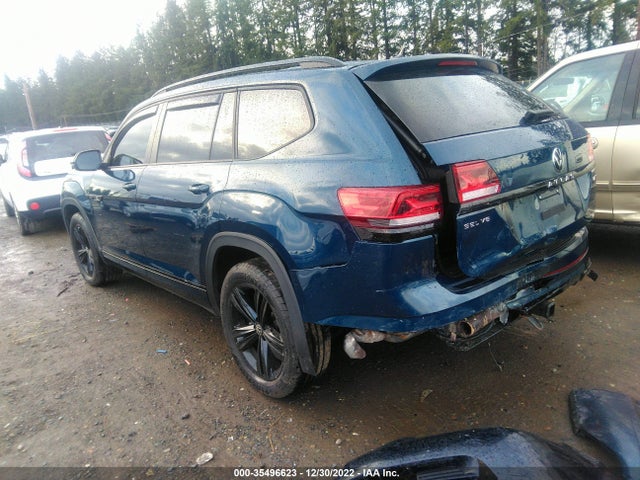1V2SR2CA4NC550840 Volkswagen Atlas 3.6l V6 Sel R-line Black