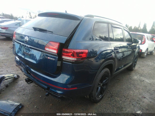 1V2SR2CA4NC550840 Volkswagen Atlas 3.6l V6 Sel R-line Black