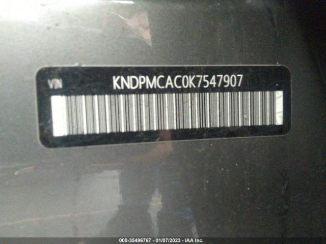KNDPMCAC0K7547907 KIA Sportage Lx