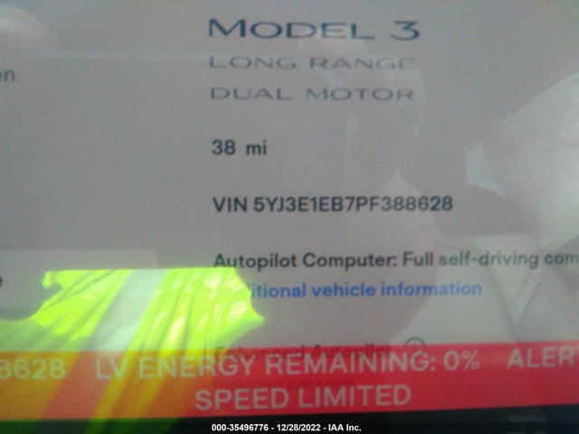 Tesla MODEL 3 2023 5YJ3E1EB7PF388628 Image 11