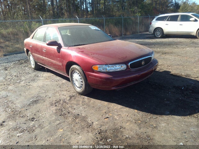 2003 BUICK CENTURY CUSTOM VIN: 2G4WS52J231236600