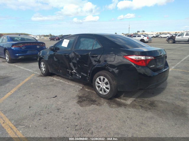 2016 TOYOTA COROLLA L/LE/S/S PLUS/LE PLUS VIN: 2T1BURHE3GC725805