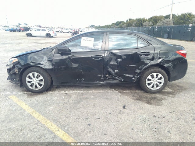 2016 TOYOTA COROLLA L/LE/S/S PLUS/LE PLUS VIN: 2T1BURHE3GC725805