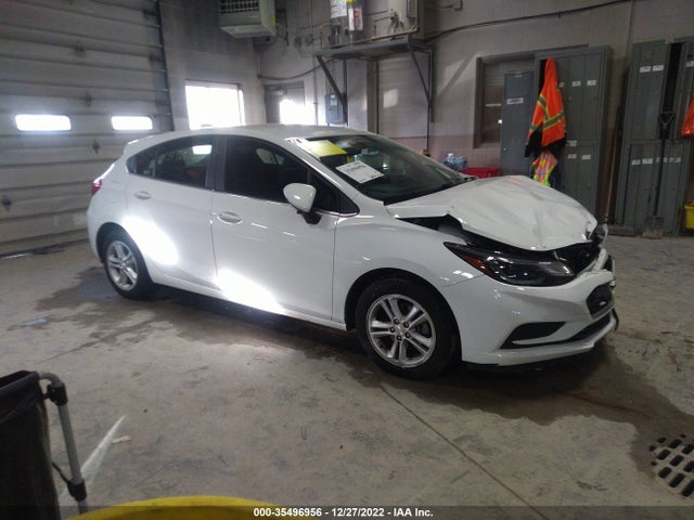 2018 Chevrolet Cruze Lt მანქანა იყიდება აუქციონზე, vin: 3G1BE6SM7JS599608, აუქციონის ნომერი: 35496956