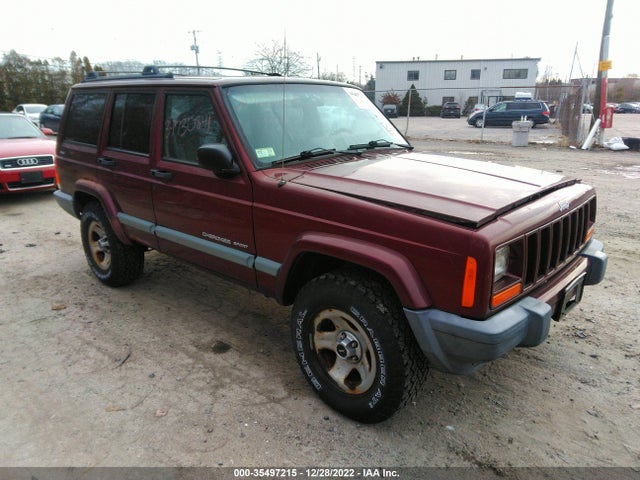 2000 JEEP CHEROKEE SPORT VIN: 1J4FF48S7YL144736