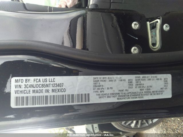 3C4NJDCB5NT123407 Jeep Compass High Altitude