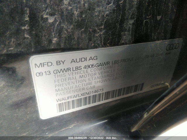 WAUFFAFLXEN014673 Audi A4 Premium Plus