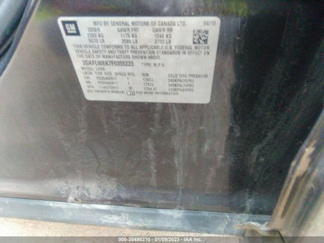 2GKFLWEK7F6355220 GMC Terrain Sle