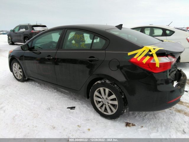 KNAFX4A66E5061540 KIA FORTE LX