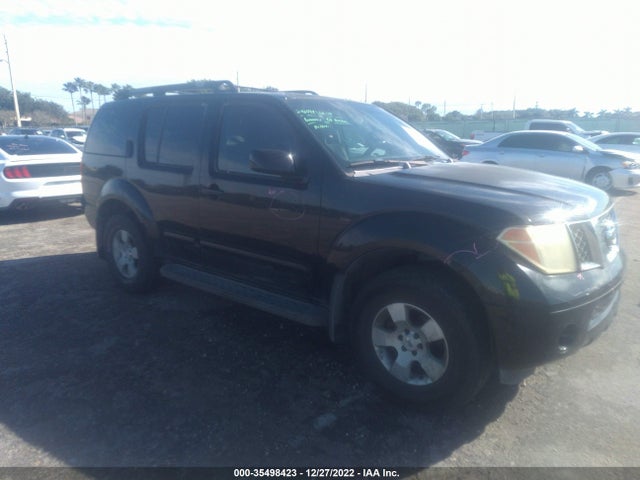 2006 NISSAN PATHFINDER SE VIN: 5N1AR18U76C647103