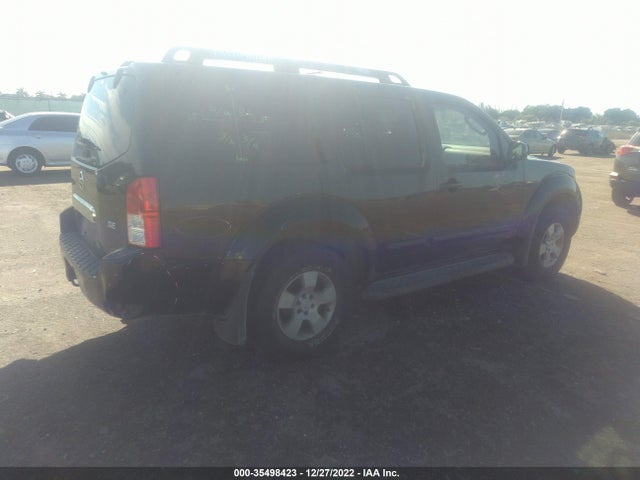2006 NISSAN PATHFINDER SE VIN: 5N1AR18U76C647103